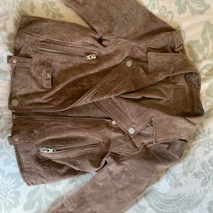 Blank NY women’s suede jacket